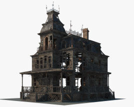 废弃的房子 3D模型