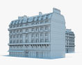 Parisian building 3d model