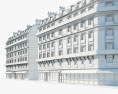 Паризький будинок 3D модель