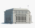 New York County Courthouse Modèle 3d