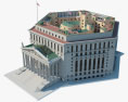 New York County Courthouse 3D-Modell