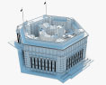 ニューヨーク郡裁判所 3Dモデル