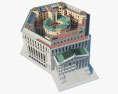 New York County Courthouse Modelo 3D