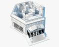 ニューヨーク郡裁判所 3Dモデル