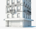 Edificio europeo V02 Modello 3D