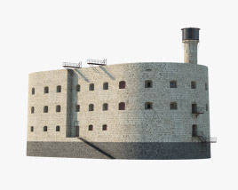 Fort Boyard 3D-Modell