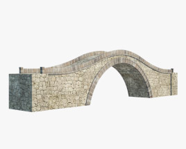 Ponte de Pedra Modelo 3d