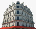 Pariser Café 3D-Modell