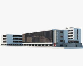 Bauhaus Dessau Modello 3D
