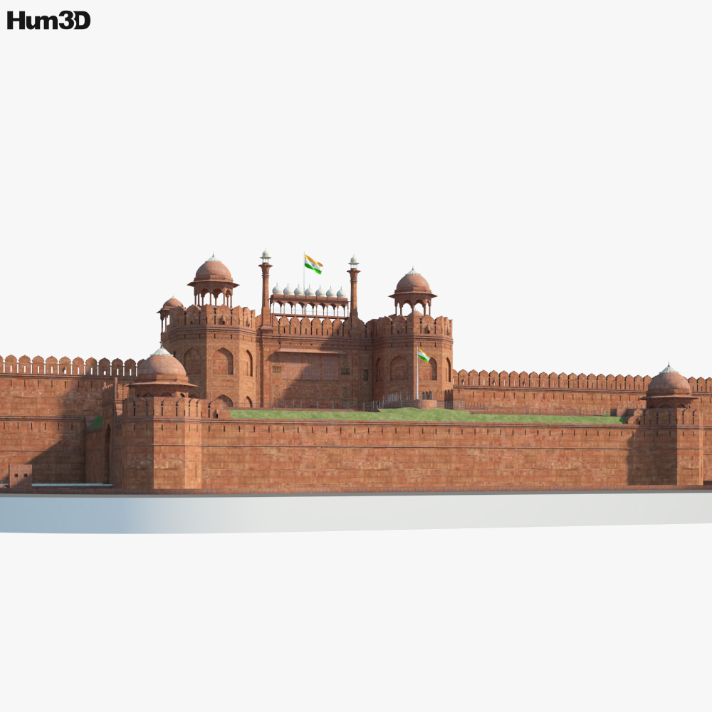 Red Fort 3D model
