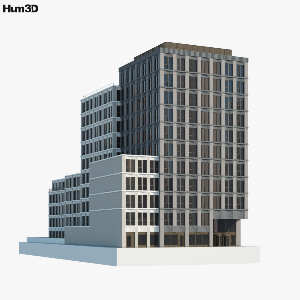 Featherstone Building 3D model - Architecture on Hum3D