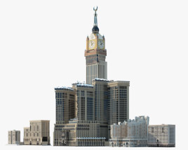 Makkah Royal Clock Tower 3D model