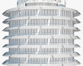 Будівля Capitol Records 3D модель