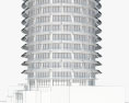 Будівля Capitol Records 3D модель