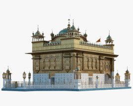 Golden Temple 3D model