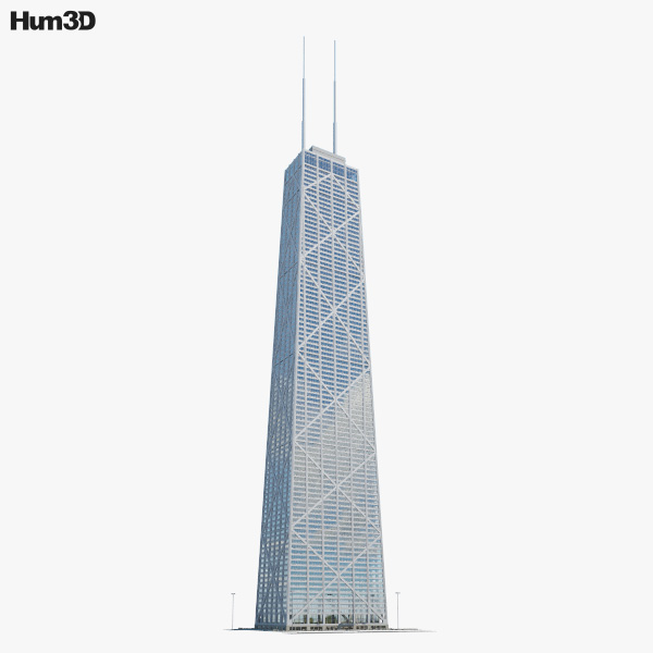 John Hancock Center 3D model