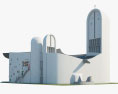 Cappella di Notre-Dame du Haut Modello 3D
