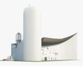 Capilla Notre Dame du Haut Modelo 3D
