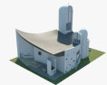 Каплиця Нотр-Дам-дю-О 3D модель