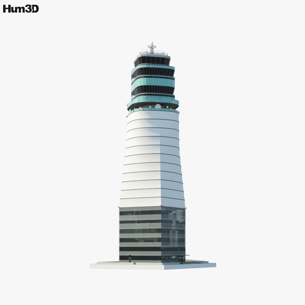 Vienna Airport Control Tower 3D model