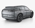 Byton Electric SUV 2020 3D模型