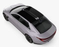 Byton K-byte 2020 Modello 3D vista dall'alto