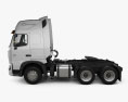 CNHTC Howo A7 Tractor Truck 2022 3d model side view