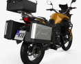 CSC Motorcycles Cyclone RX3 2015 3D-Modell Rückansicht
