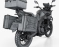 CSC Motorcycles Cyclone RX3 with HQ dashboard 2015 Modèle 3d
