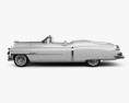 Cadillac Eldorado convertible 1953 3d model side view