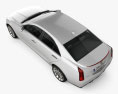Cadillac ATS 2016 3d model top view