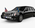 Cadillac DTS Limousine 2006 3d model