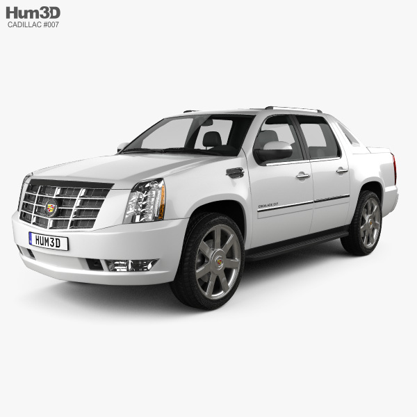 Cadillac Escalade EXT 2013 3D model