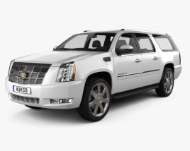 Cadillac Escalade ESV 2013 3D model