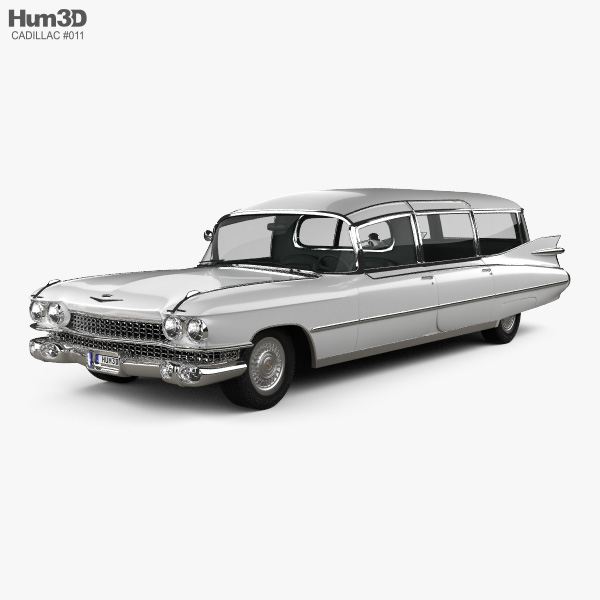 1950 年代的汽车3d模型下载 Hum3d