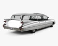 Cadillac Fleetwood 75 Miller-Meteor Hearse 1959 Modello 3D vista posteriore
