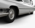 Cadillac Fleetwood 75 Miller-Meteor Leichenwagen 1959 3D-Modell