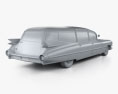 Cadillac Fleetwood 75 Miller-Meteor 영구차 1959 3D 모델 