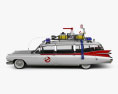 Cadillac Miller-Meteor Ghostbusters Ectomobile 3d model side view