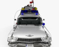 Cadillac Miller-Meteor Ghostbusters Ectomobile Modèle 3d vue frontale