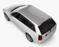 Cadillac BLS wagon 2010 3d model top view