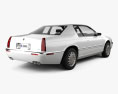 Cadillac Eldorado 2002 3D模型 后视图