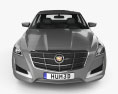 Cadillac CTS 2016 3d model front view