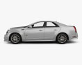 Cadillac CTS-V sedan 2014 3d model side view