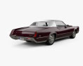 Cadillac Eldorado Fleetwood 1968 3D模型 后视图