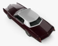 Cadillac Eldorado Fleetwood 1968 3D模型 顶视图