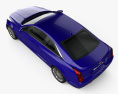 Cadillac ATS クーペ 2018 3Dモデル top view