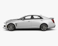 Cadillac CTS V 2018 3d model side view