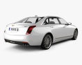 Cadillac CT6 2019 3d model back view