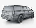 Cadillac Escalade ESV Platinum 2018 Modello 3D